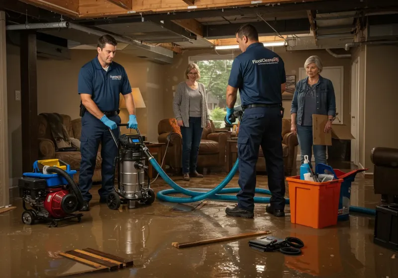 Basement Water Extraction and Removal Techniques process in Bladen County, NC